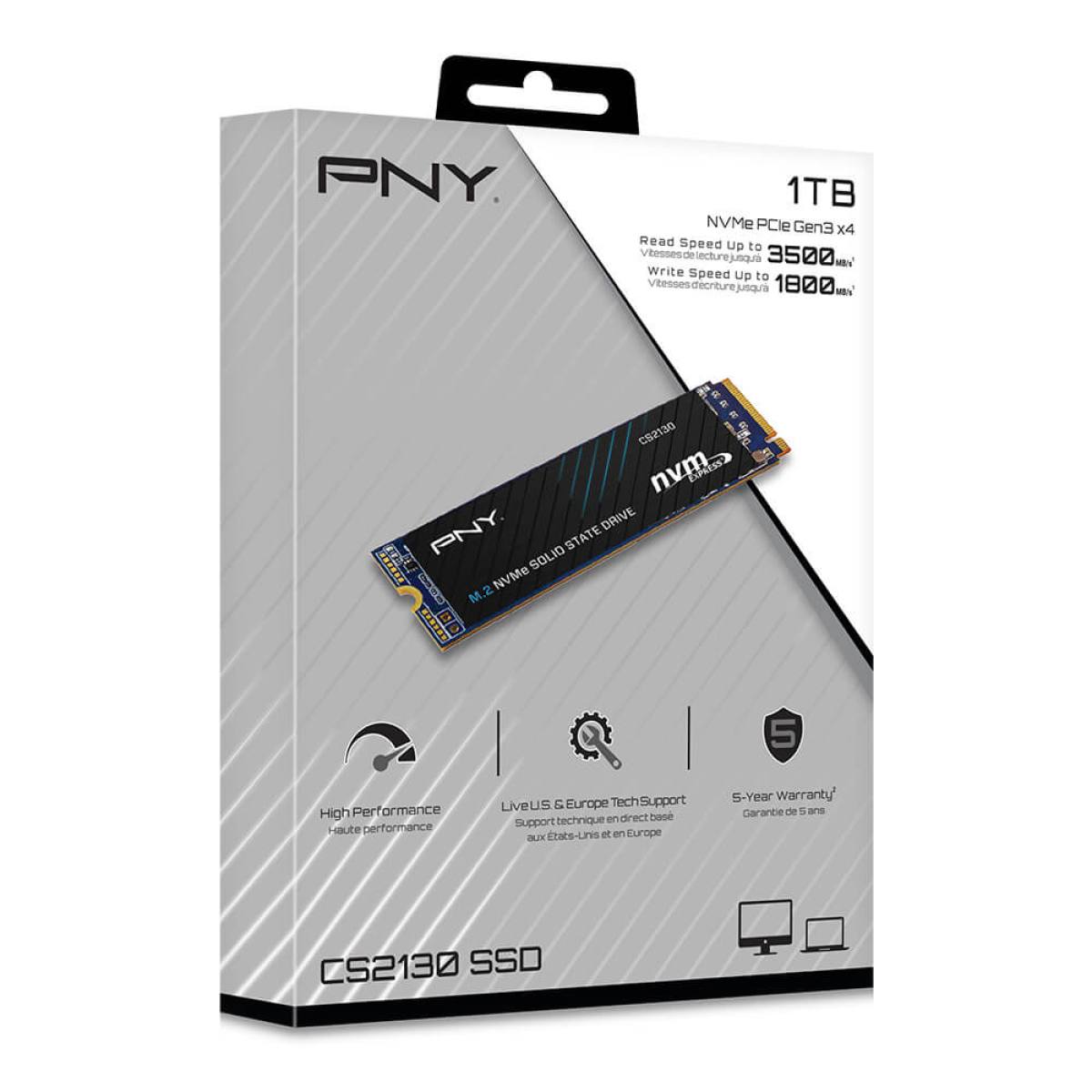 SSD PNY CS2130 1TB NVMe Gen3x4